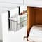 Household Essentials Over the Door Cut Out Metal Basket